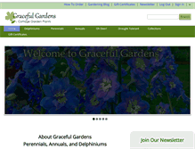 Tablet Screenshot of gracefulgardens.com